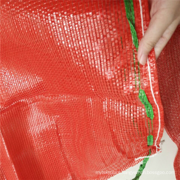 PP plastic tubular net bag vegetables fruit mesh bag